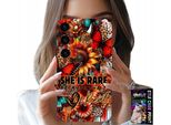 Custodia Per Samsung Galaxy S23 - Lei È Rara, Girasoli, Fiori, Farfalle