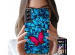 Custodia Per Samsung Galaxy S21 Fe - Farfalla Blu, Farfalla, Disegni Femminili