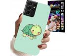 Etui Per Samsung Galaxy S21 Ultra - Decorazioni Per Bambini Giallo Dolce + File