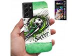 Etui Per Samsung Galaxy S21 Ultra - Calcio, Caso Calcio + Folia