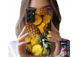 Etui Per Samsung Galaxy S21 Ultra - Custodia Frutta Ananas + Pellicola