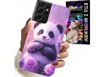 Etui Per Samsung Galaxy S21 Ultra - Decorazioni Per Bambini Dolce Panda + File