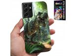 Etui Per Samsung Galaxy S21 Ultra - Dino Dinosaur Tyranozaur Case + File