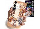 Custodia Per Samsung Galaxy S23 Plus - Zaino Per Bambini In Custodia Animali Della Foresta