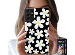 Etui Per Samsung Galaxy S21 Ultra - Daisy, Fiori, Plecks