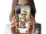 Custodia Per Samsung Galaxy S20 Lite - Renna, Disegni Natalizi + Vetro