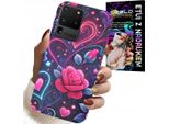 Etui Per Samsung Galaxy S20 Ultra - Cuore, Rosa, Caso Nastolette + Foil