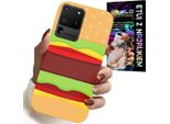 Etui Per Samsung Galaxy S20 Ultra - Caso Burger Cheeseburger Caso Presente