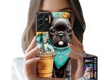 Etui Per Samsung Galaxy S21 Ultra - Buldog Coffi Love, Sundays, Psi Case