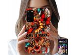 Custodia Per Samsung Galaxy S20 - Lei È Rara, Girasoli, Fiori, Farfalle