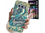 Custodia Per Samsung Galaxy S10E - Segno Zodiacale, Acquario, Retro Astronomico