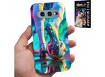 Custodia Per Samsung Galaxy S10E - Giocatori Di Calcio + Pellicola