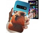 Custodia Per Samsung Galaxy S10 Plus - Dolce Capibara, Custodia Capibara + Pellicola
