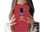 Custodia Per Samsung Galaxy S9 Plus - Renna Di Natale + Pellicola