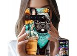 Custodia Per Samsung Galaxy S10 Plus - Bulldog Coffi Love, Girasoli, Custodia Psi