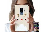 Custodia Per Samsung Galaxy S9 Plus - Renna, Renna, Disegni Natalizi