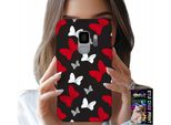 Custodia Per Samsung Galaxy S9 - Fiocchi Di Topo Rossi E Bianchi, Disegni
