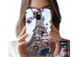 Custodia Per Samsung Galaxy S9 - Parigi Torre Eiffel Bei Posti Indietro