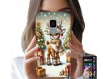 Custodia Per Samsung Galaxy S9 - Renna, Disegni Natalizi + Lamina