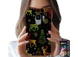 Custodia Per Samsung Galaxy S9 - Renna, Fiocco Di Neve, Albero Di Natale + Pellicola