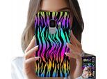 Custodia Per Samsung Galaxy S9 - Custodia Con Motivi Astratti E Colorati + Pellicola