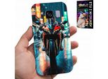 Custodia Per Samsung Galaxy S8 - Moto, Disegni Di Monocicli + Pellicola