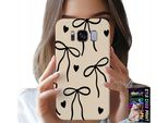 Custodia Per Samsung Galaxy S8 - Fiocco Beige Disegni Moda