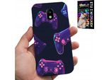 Custodia Per Samsung Galaxy J5 2017 - Custodia Per Gamer, Disegni Di Giochi + Vetro