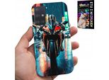 Custodia Per Samsung Galaxy A51 - Moto, Motocicli, Disegni Di Monocicli + Vetro