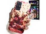Custodia Per Samsung Galaxy A51 - Orsacchiotti, Ti Amo, Cuori Tanti Design Per La Custodia