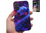 Custodia Per Samsung Galaxy M31S - Serpente Cobra Serpente A Sonagli Custodia Rettile + Pellicola