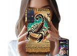 Custodia Per Samsung Galaxy M31S - Segno Zodiacale Scorpione Astronomia + Lamina