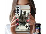 Custodia Per Samsung Galaxy M13 4G - Card King Poker Card + Vetro