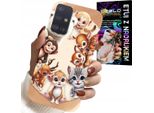 Custodia Per Samsung Galaxy A71 - Custodia Per Bambini Con Animali Della Foresta