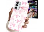 Custodia Per Samsung Galaxy M23 - Custodia Con Nastri Rosa E Disegni Di Moda