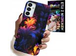 Custodia Per Samsung Galaxy M23 - Motivi Astratti Colorati + Lamina
