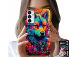 Custodia Per Samsung Galaxy M23 - Disegni Colorati, Custodia Swora Wolf Pack