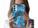 Custodia Per Samsung Galaxy M13 4G - Custodia Con Motivi Marmorizzati + Pellicola
