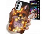 Custodia Per Samsung Galaxy M23 - Dolce Volpe Foresta Animali Caso + Vetro