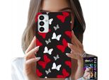 Custodia Per Samsung Galaxy M23 - Fiocchi Di Topo Rossi E Bianchi, Design