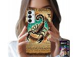 Custodia Per Samsung Galaxy M23 - Segno Zodiacale Scorpione Astronomia + Lamina