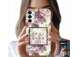 Custodia Per Samsung Galaxy M13 4G - Design Floreale, Donne Alla Moda + Vetro