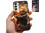 Custodia Per Samsung Galaxy M23 - Carro Armato, Guerra, Militare, Militari, Disegni