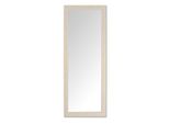 Mo.Wa Specchio Specchio In Legno Specchio A Figura Intera Specchio Da Parete 56X147 Bianco Shabby Cornice In Legno Di Abete Rustico - Lehnspiegel - Flurspiegel - GroßEr Spiegel