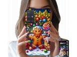 Custodia Per Samsung Galaxy A71 - Pan Di Zenzero, Disegni Di Caramelle + Vetro