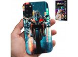 Custodia Per Samsung Galaxy A31 - Moto, Motociclette, Disegni Di Monocicli + Vetro