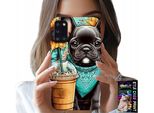 Custodia Per Samsung Galaxy A31 - Bulldog Coffi Love, Girasoli, Custodia Psi