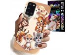 Custodia Per Samsung Galaxy A31 - Zaino Per Bambini In Caso Di Animali Della Foresta