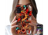 Custodia Per Samsung Galaxy A31 - Lei È Rara, Girasoli, Fiori, Farfalle