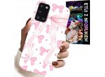 Custodia Per Samsung Galaxy A31 - Custodia Con Nastri Rosa E Disegni Di Moda